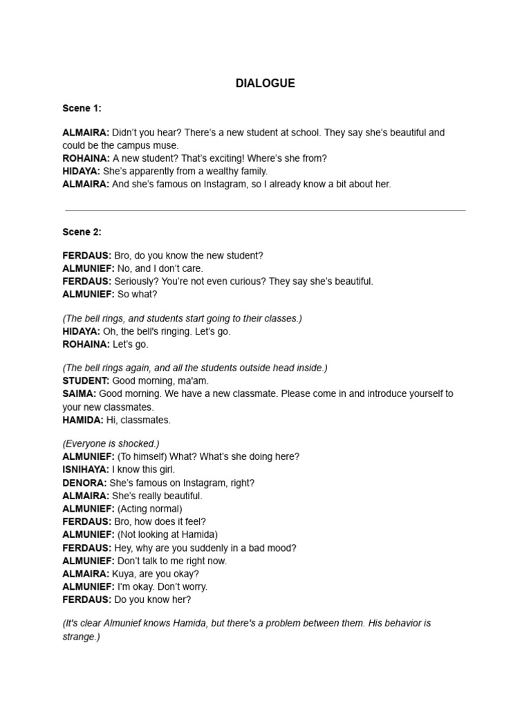DIALOGUE PDF