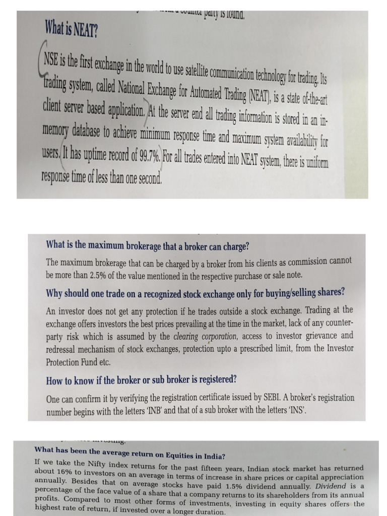 Secondary Market Pdf