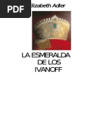 Adler, Elizabeth - La Esmeralda de Los Ivanoff | PDF