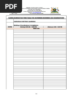 ACEM Exam Dates and Applications 2025 | PDF