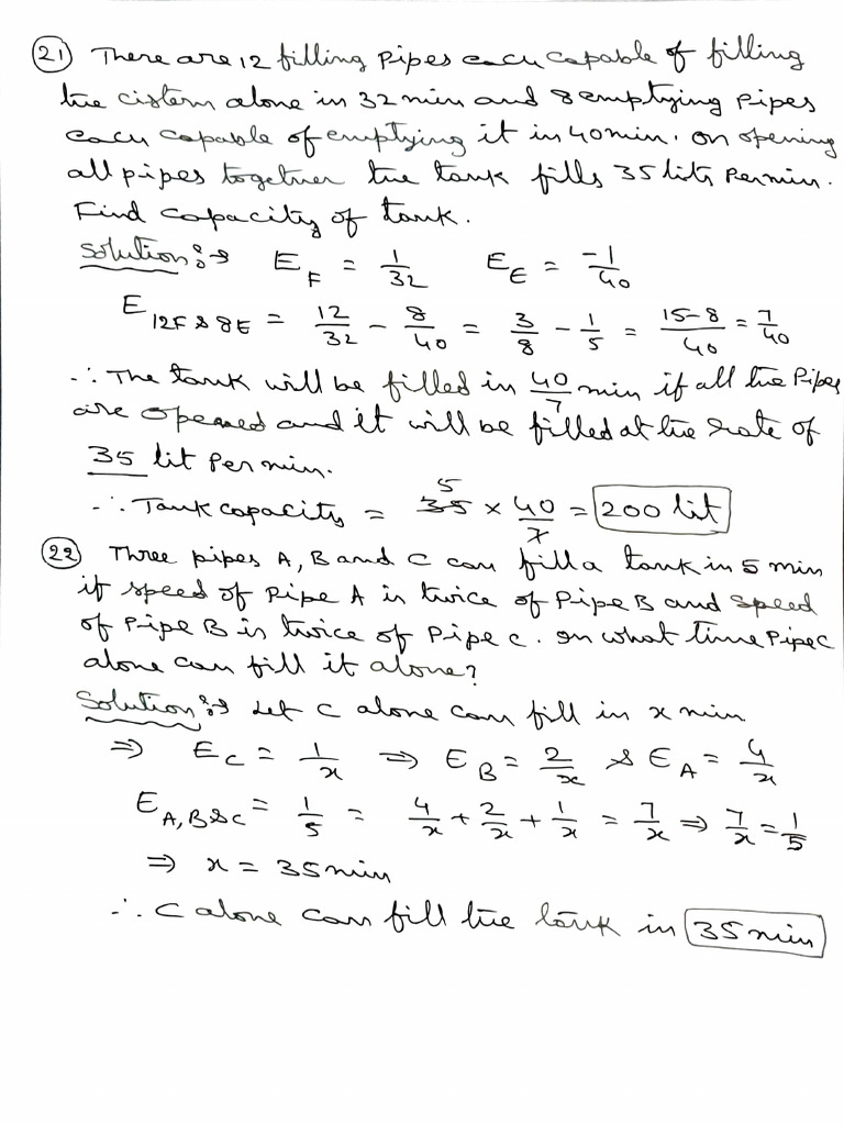 Pipes And Cisterns 9 Pdf