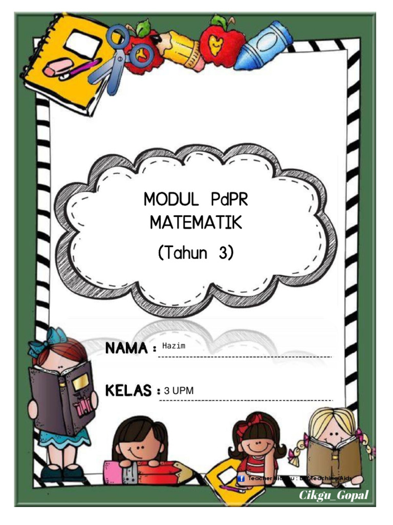 MODUL PDPR Matematik TAHUN 3 | PDF