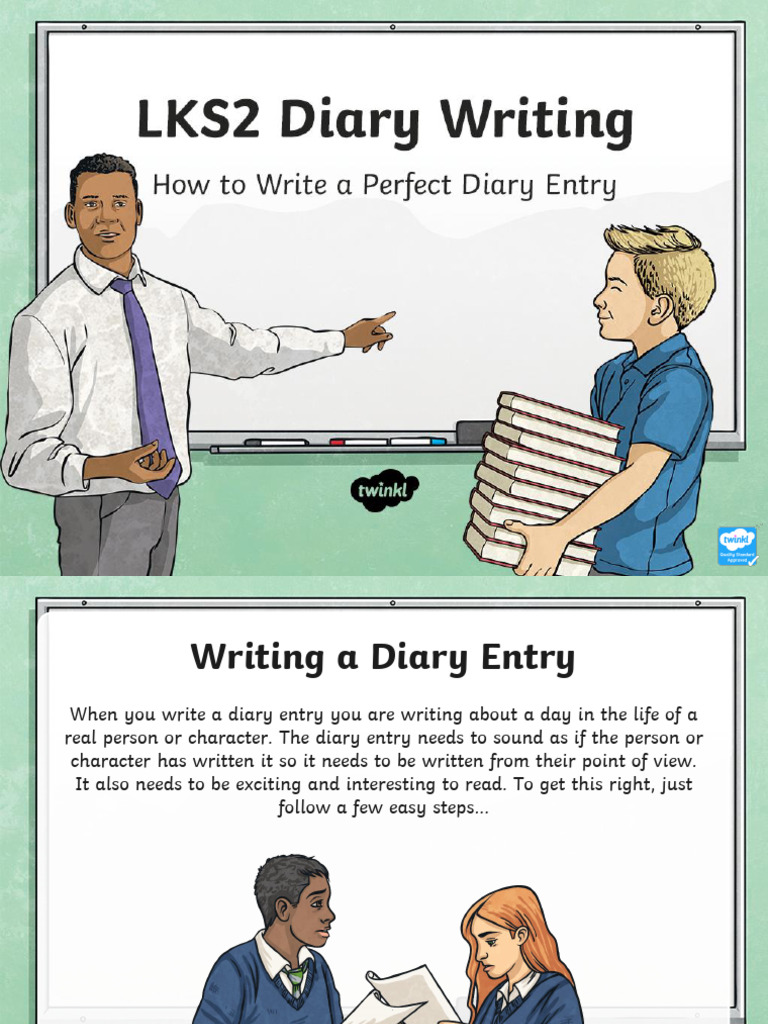Diary Writing Guide for Kids | PDF | Language Arts & Discipline