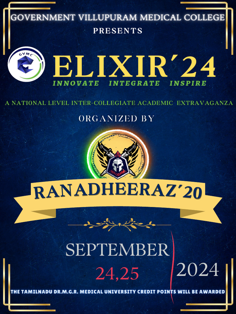 GVMC Dept. of General Surgery ELIXIR 5.0 | PDF | Surgery | Abstract ...