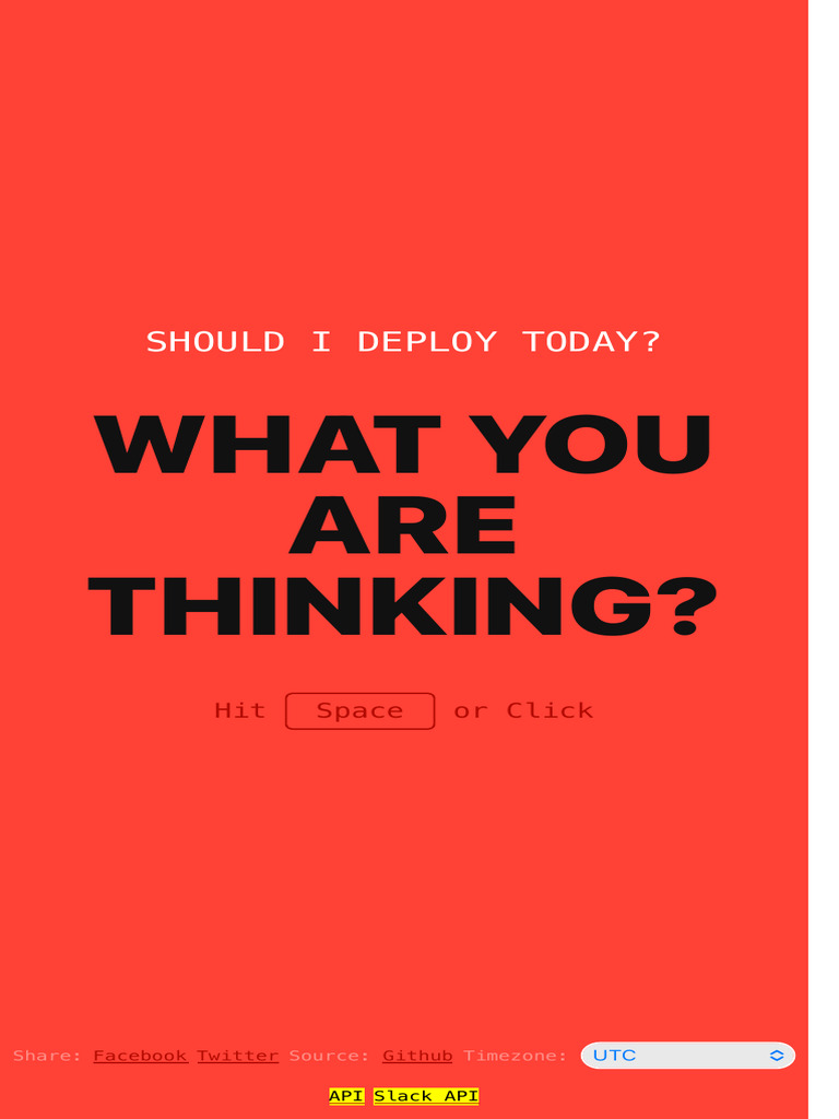 Should i deploy today pdf