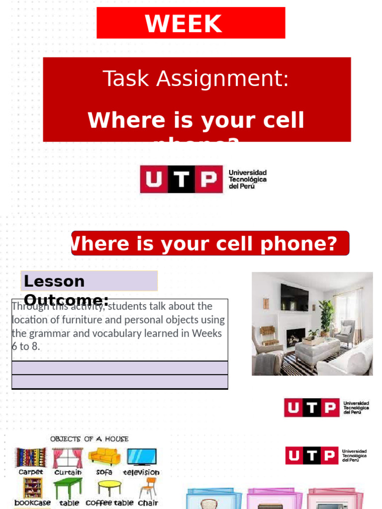 Task Week 08 - Where Is The Cell Phone - BNQBBU | PDF | You Tube ...