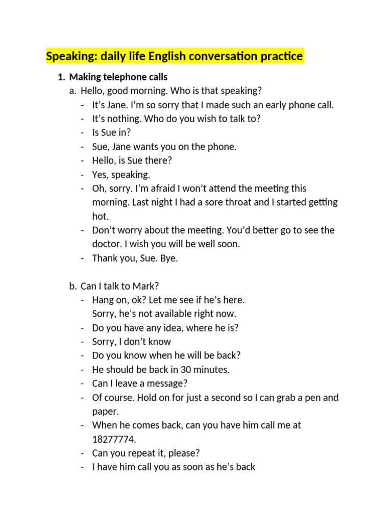 Speaking Daily | PDF | Art