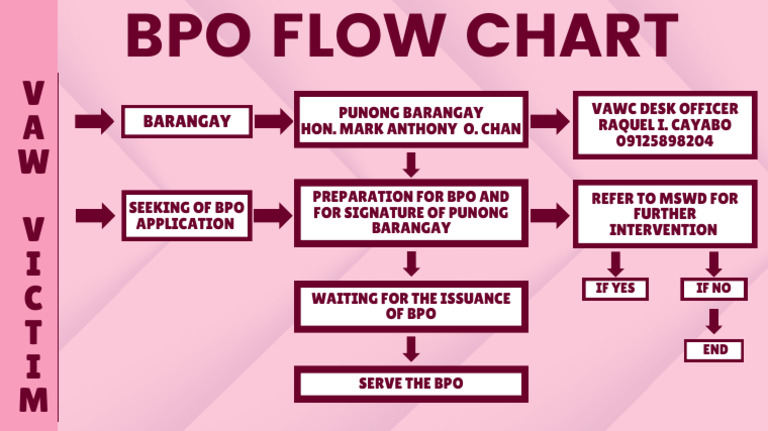 Barangay VAWC Flowchart Overview | PDF
