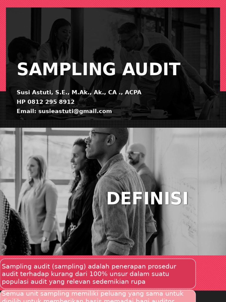 Panduan Lengkap Sampling Audit | PDF