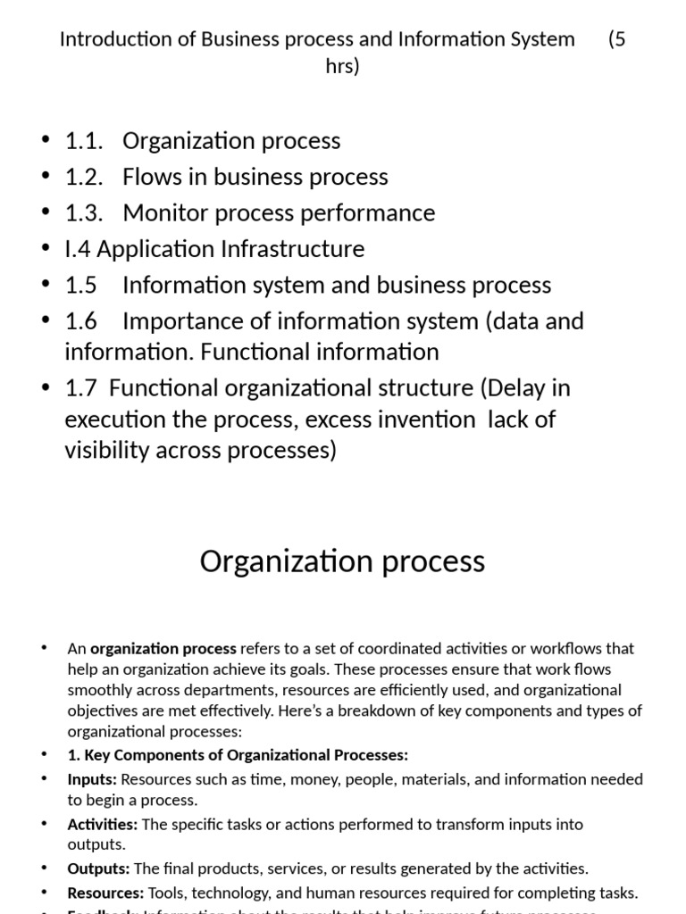 Business Processes and Information Systems | PDF | Business Process ...