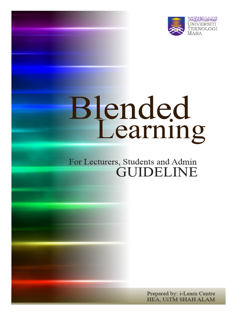 Blended Learning Guideline - I-Learn Portal Â - UiTM E-Learning Portal ...