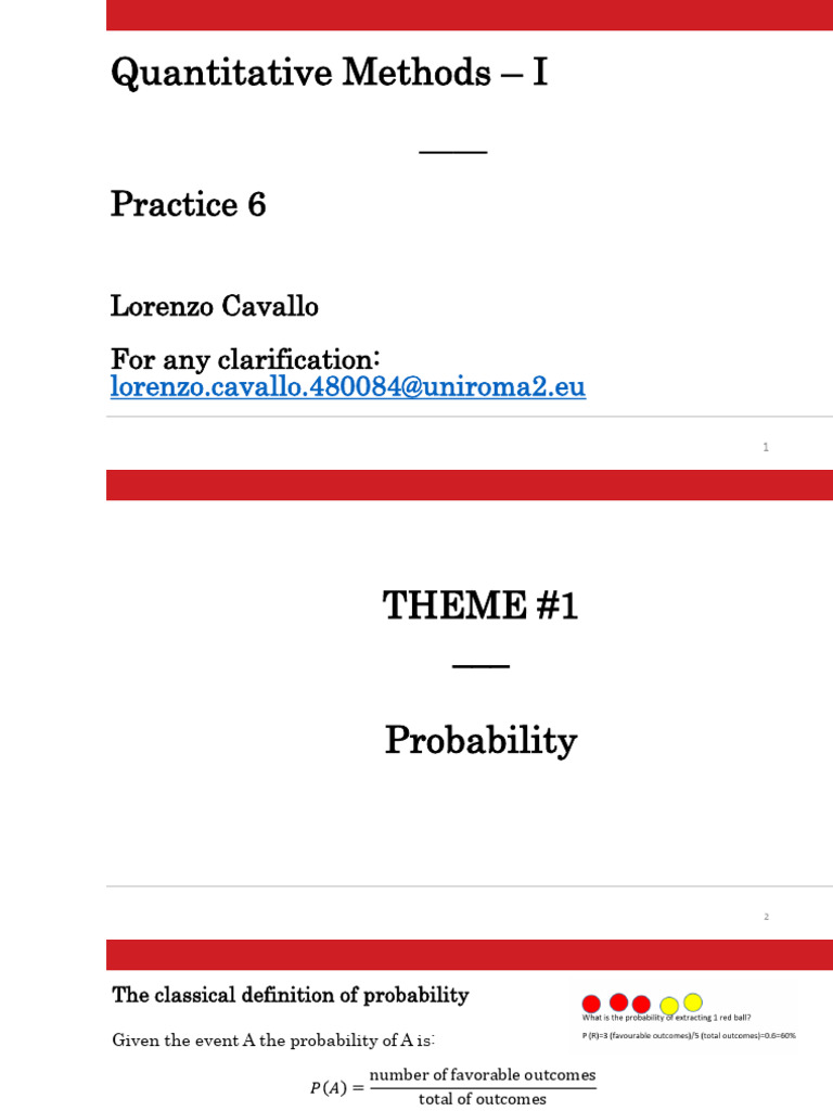 Practice 6 Probability 2022 11 16 13 50 05 2023 09 18 15 42 49 | PDF ...