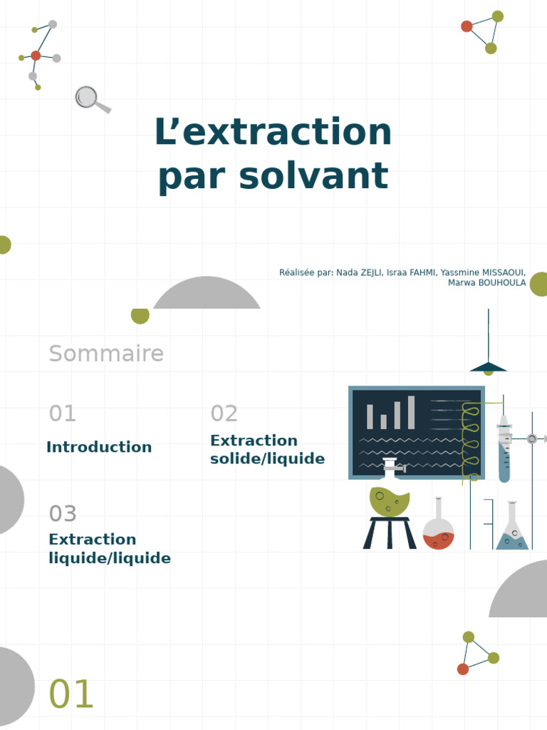 Extraction par solvant : méthodes et techniques | PDF