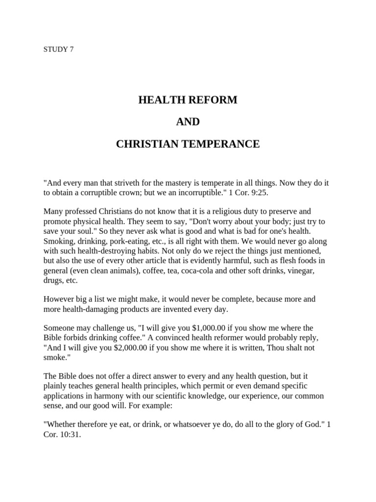 Study 7 Pdf Faith Healing Meal