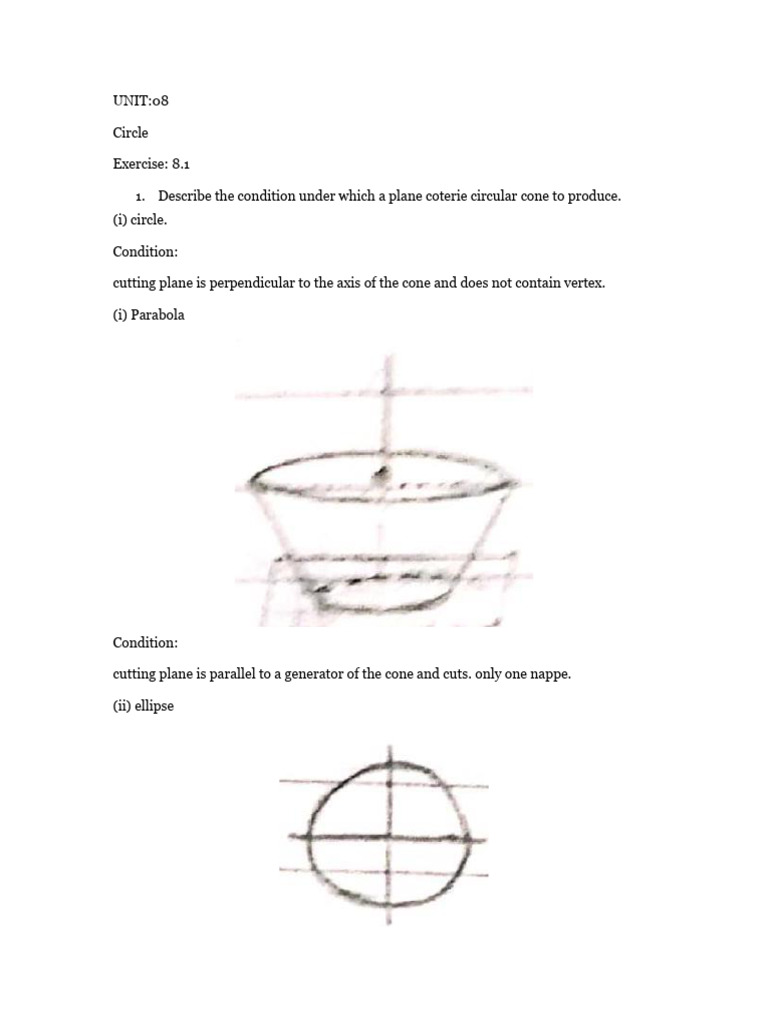 Circle Geometry and Equations Guide | PDF | Elementary Mathematics ...