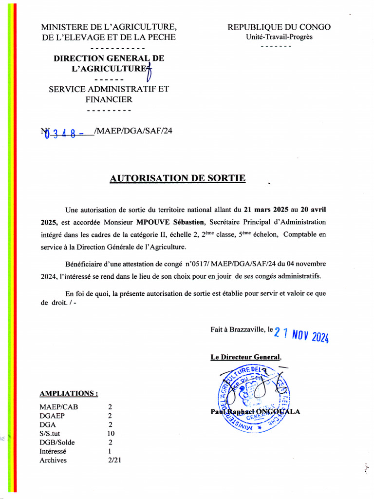 Autorisation | PDF