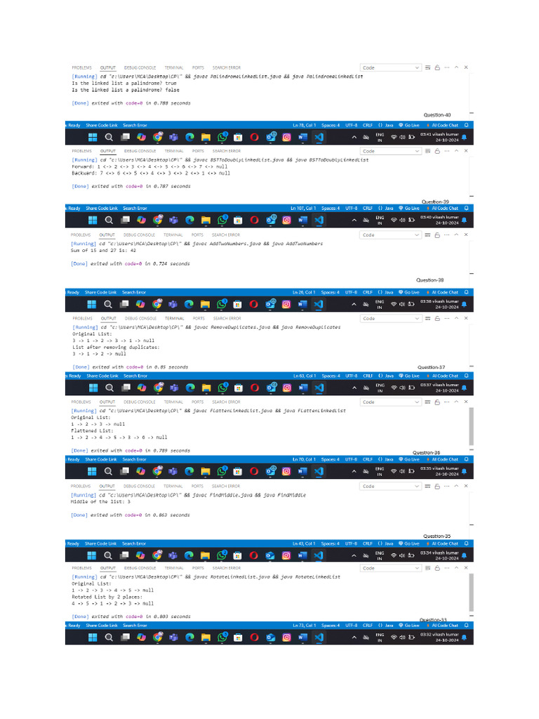 Output | PDF