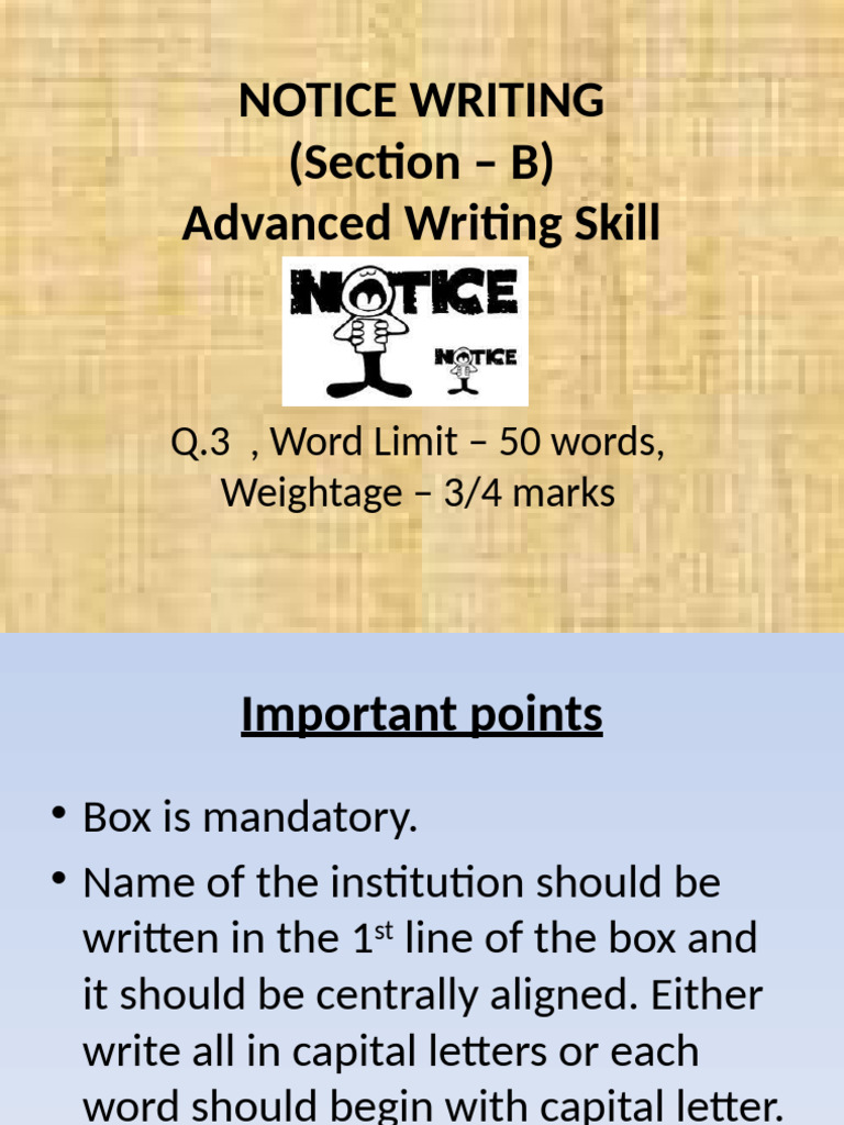 Guidelines for Writing School Notices | PDF | Language Mechanics | Grammar