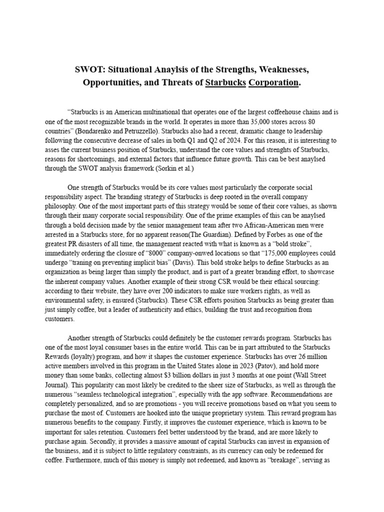 Starbucks Pdf Starbucks Corporate Social Responsibility