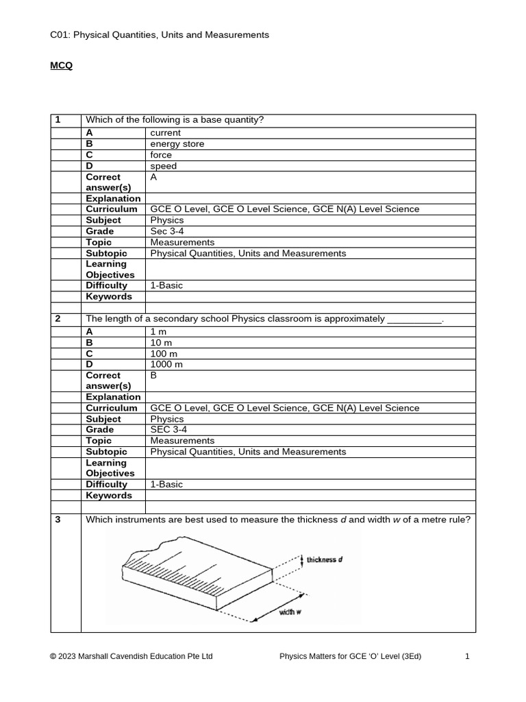 Pm 5ed qb c01 answers pdf significant figures quantity