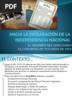 Acta de La Independencia de Argentina | PDF