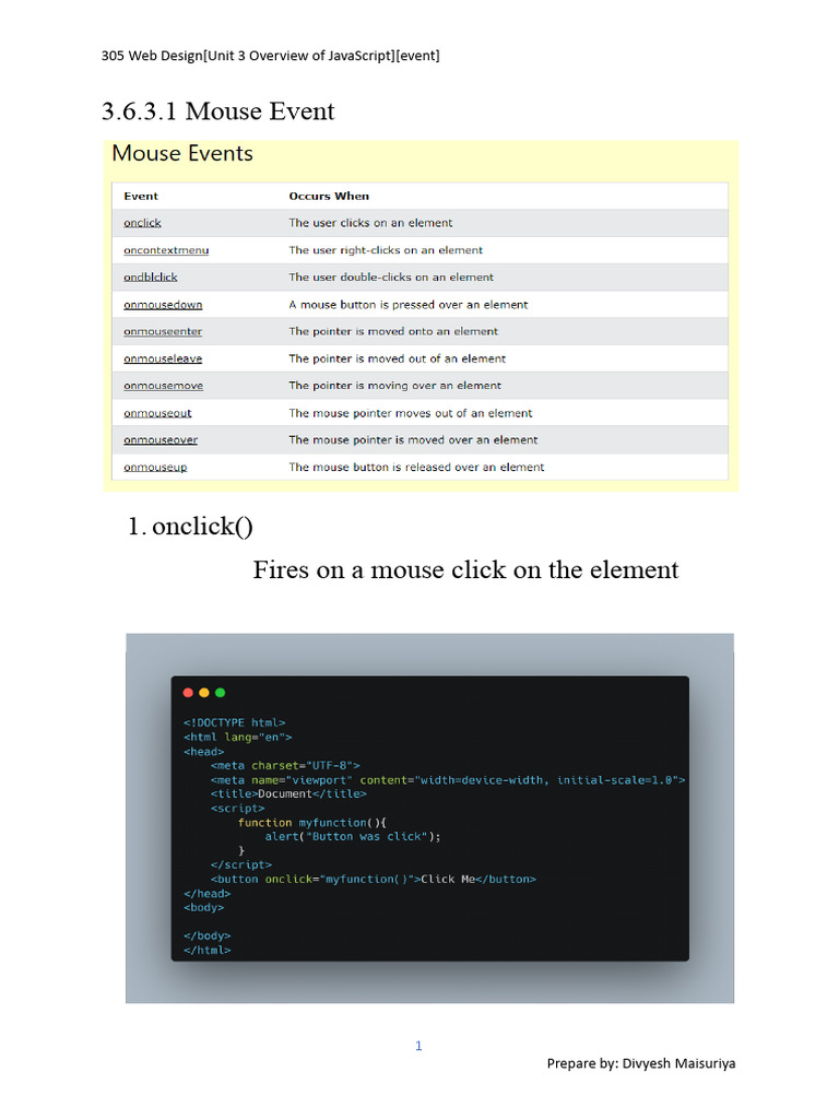 Javascriptcord | PDF | Web Design | Java Script