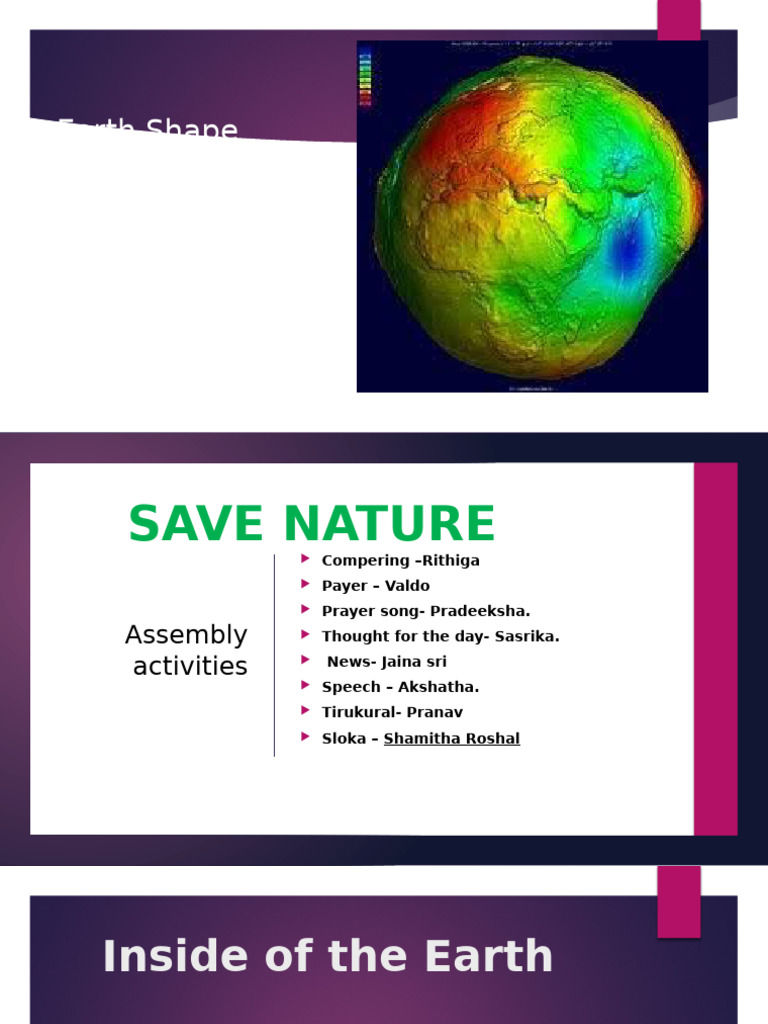 iNSIDE OF THE EARTH | PDF | Science & Mathematics | Religion & Spirituality