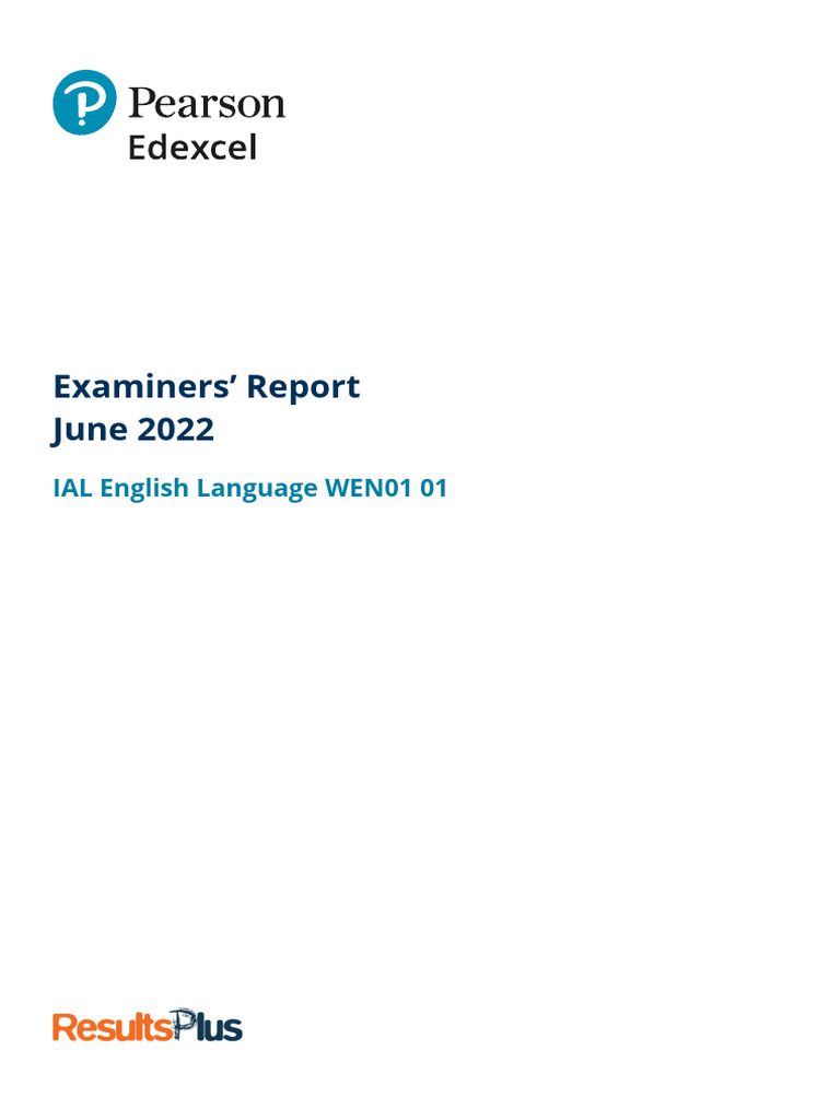 English Ex. Report | PDF | English Language | Human Communication