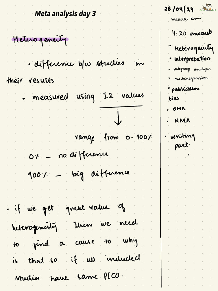 Meta-Analysis Techniques and Insights | PDF | Meta Analysis ...