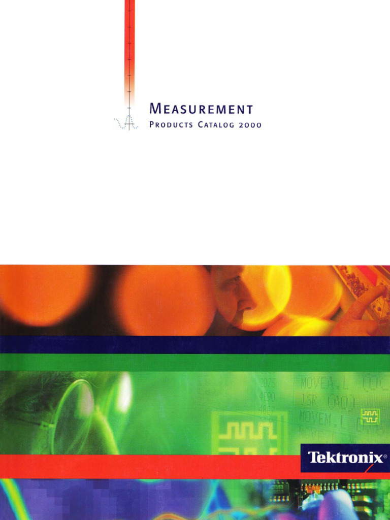 2000 Tektronix Measurement Products Catalog | PDF