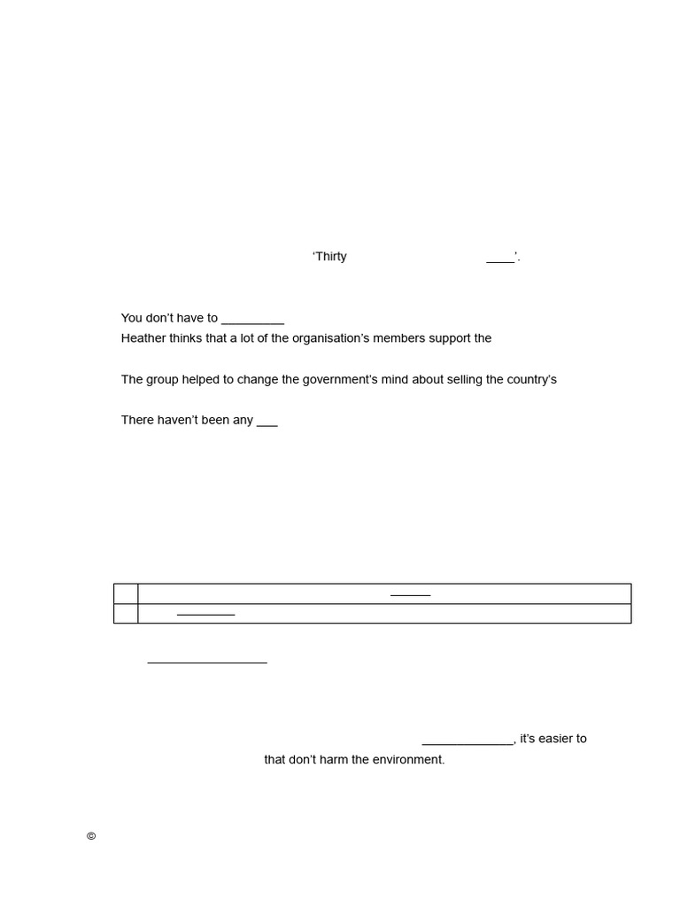 Focus 4 Unit 6 Test Group A | PDF