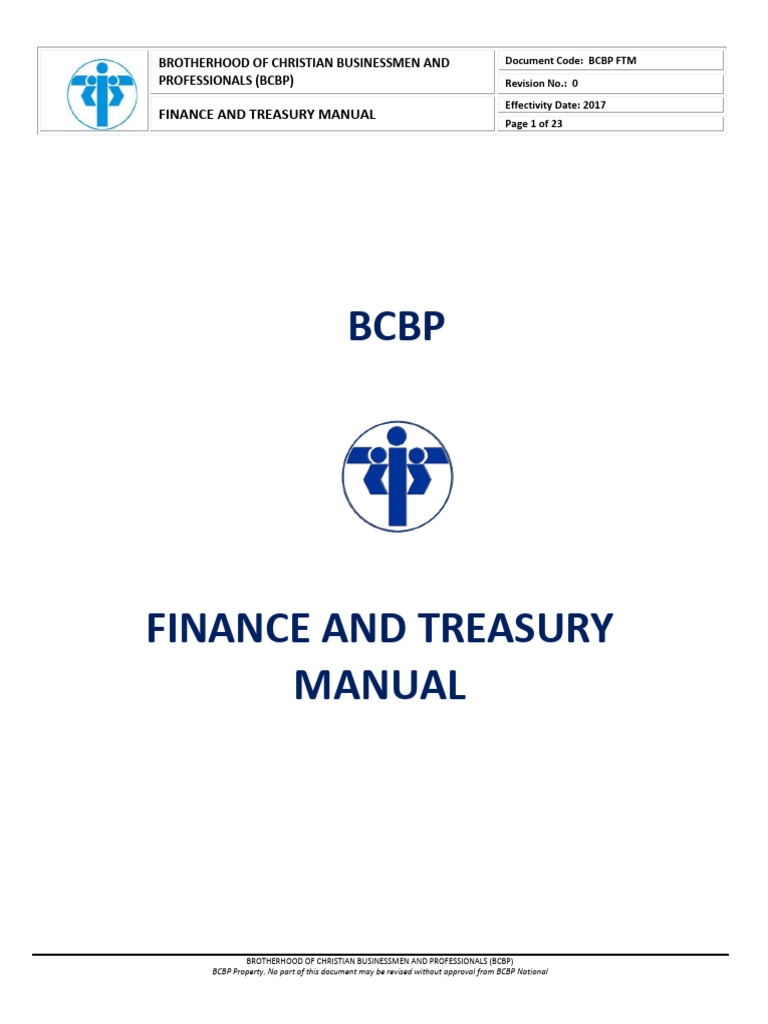 7 BCBP FINANCE - TREAS. MANUAL (PDF Jan 18, 2018 | PDF | Payments | Receipt