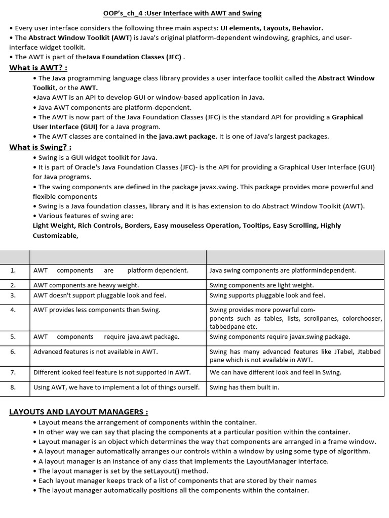 OOP CH 5 | PDF | Software | Computing