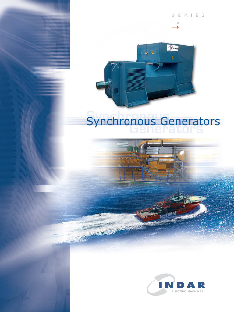 INDAR BZK Series Synchronous Generators | PDF | Electric Generator ...