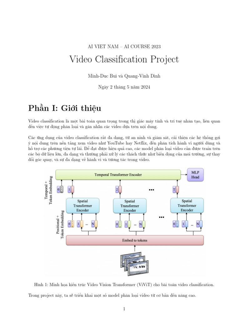 Description-Video Classification Project | PDF