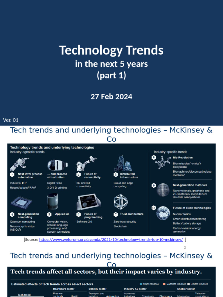 Future Tech Trends for Innovators | PDF | Technology & Engineering