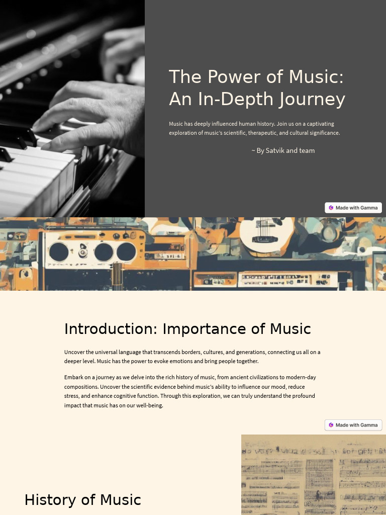 The Impact of Music on Mind and Culture | PDF | Emotions | Psychology