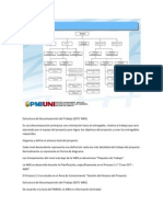 Estructura de Descomposición Del Trabajo