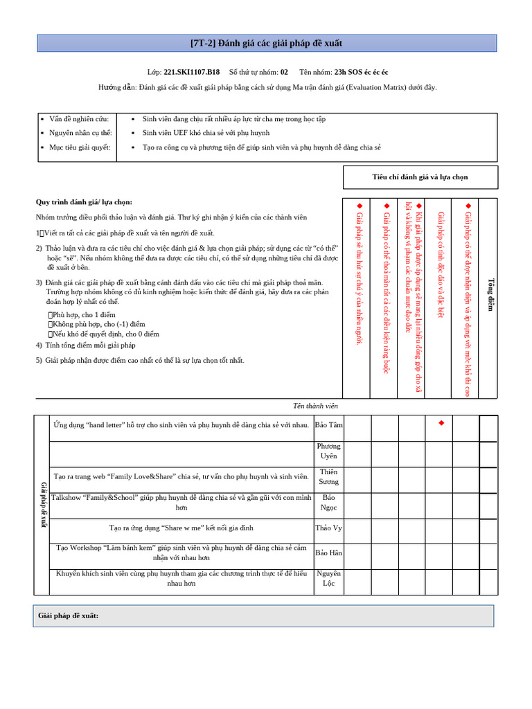 7T 2 - Nhóm 02 | PDF