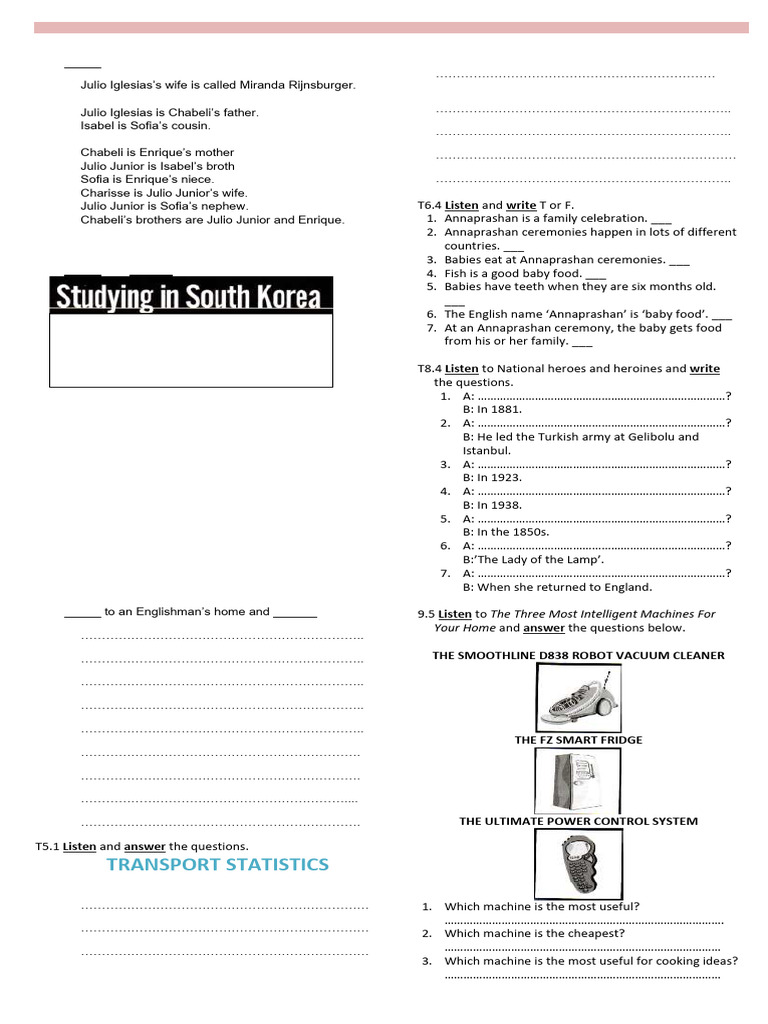 Listening Activities for Beginners | PDF