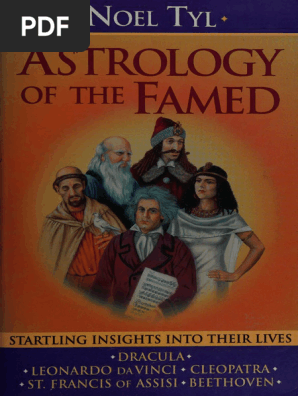Astrology of The Famed - Tyl, Noel, 1936 | PDF | Cleopatra | Mark