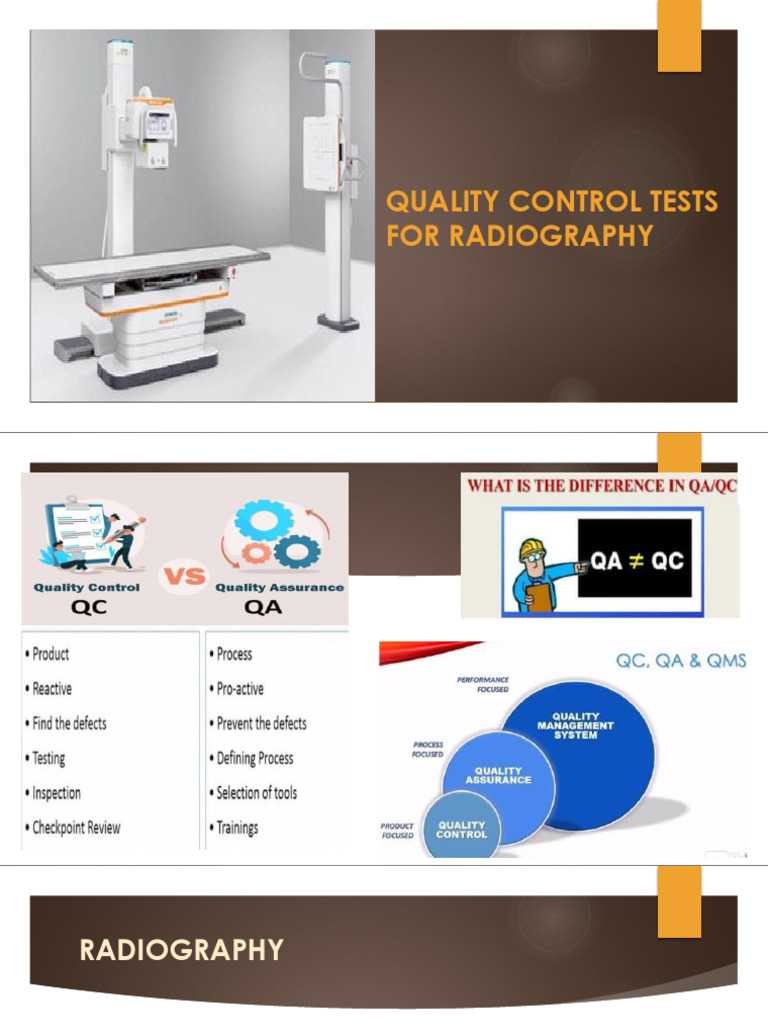 X-Ray Quality Control Procedures | PDF | X Ray | Radiography