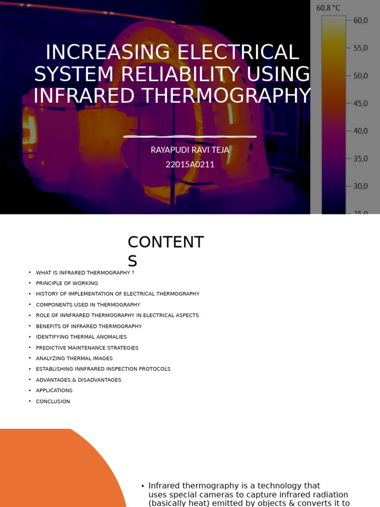 Infrared Thermography for Electrical Reliability | PDF | Thermography ...
