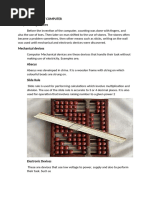 Early Calculating Devices | PDF