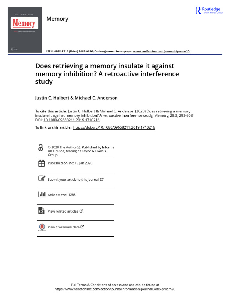 Wa0002 | PDF | Recall (Memory) | Memory