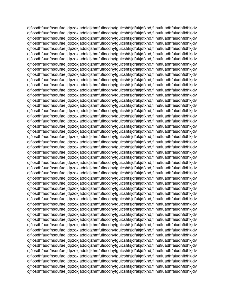 Random Text Document Analysis | PDF