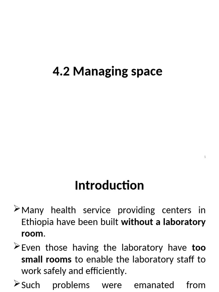 4b Managing space | PDF