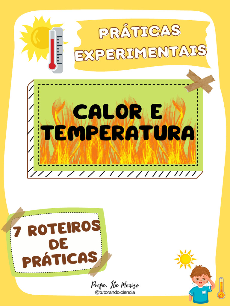 Perda de Calor e Temperatura em Experimentos | PDF | Calor | Temperatura