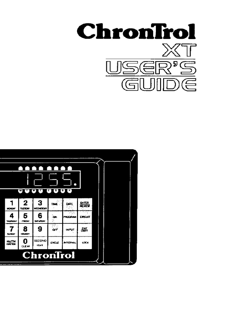 XT 03 | PDF | Computer Keyboard | Timer