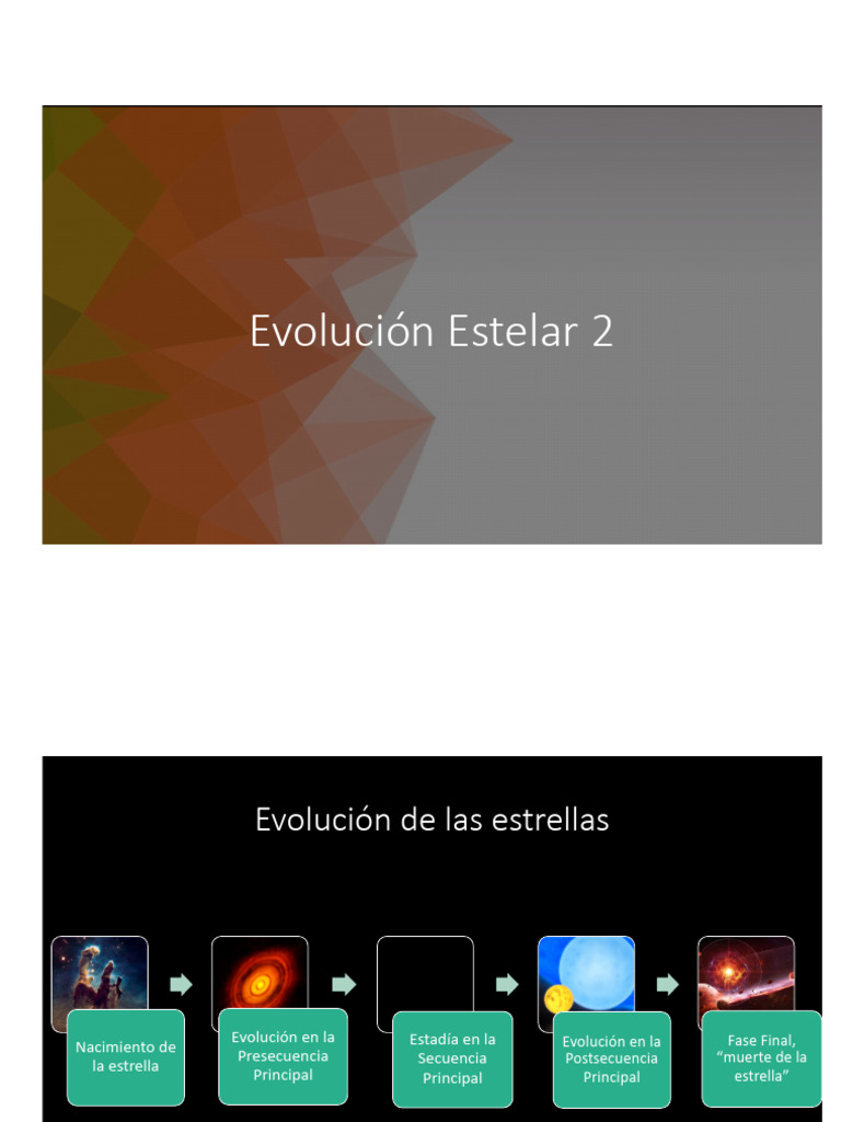 Evolución de las Estrellas y su Muerte | PDF | Estrellas | Supernova